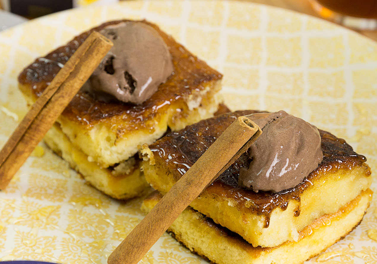 Torrija borracha para sobrellevar tiempos de penitencia
