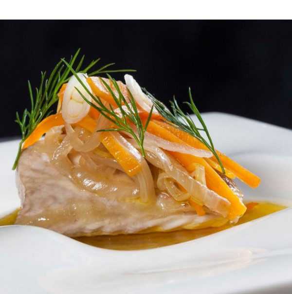 Bonito en escabeche casero de verduras