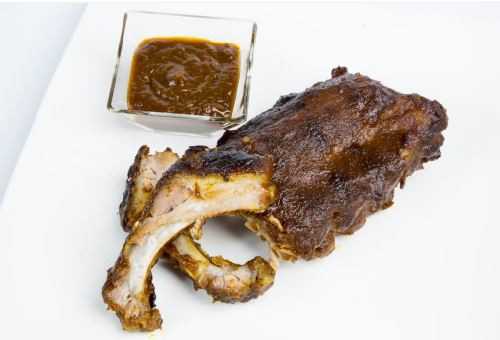 Costillar de ternera braseado