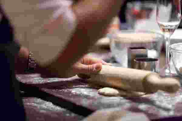 Un sandwich mixto enrollao