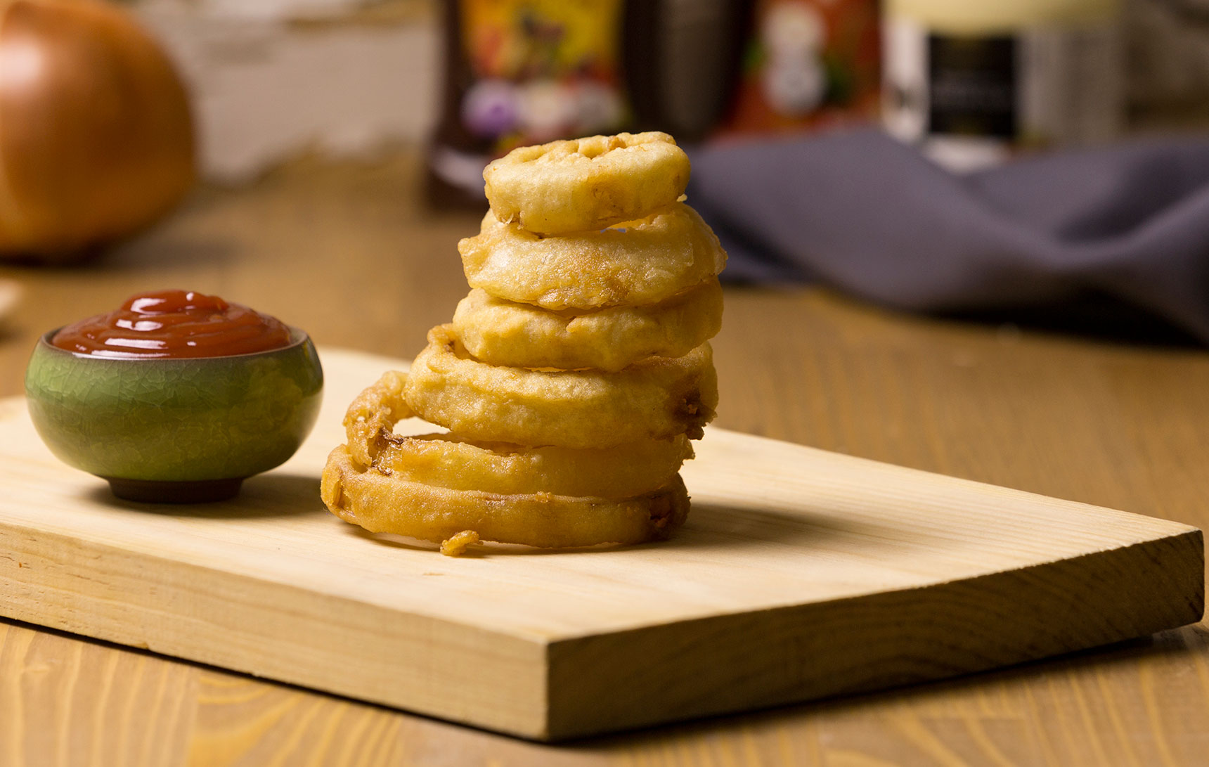 receta de aros de cebolla