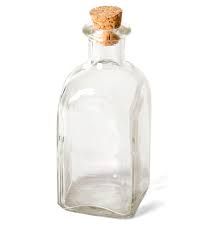 BOTELLA CRISTAL TAPÓN CORCHO 50CL