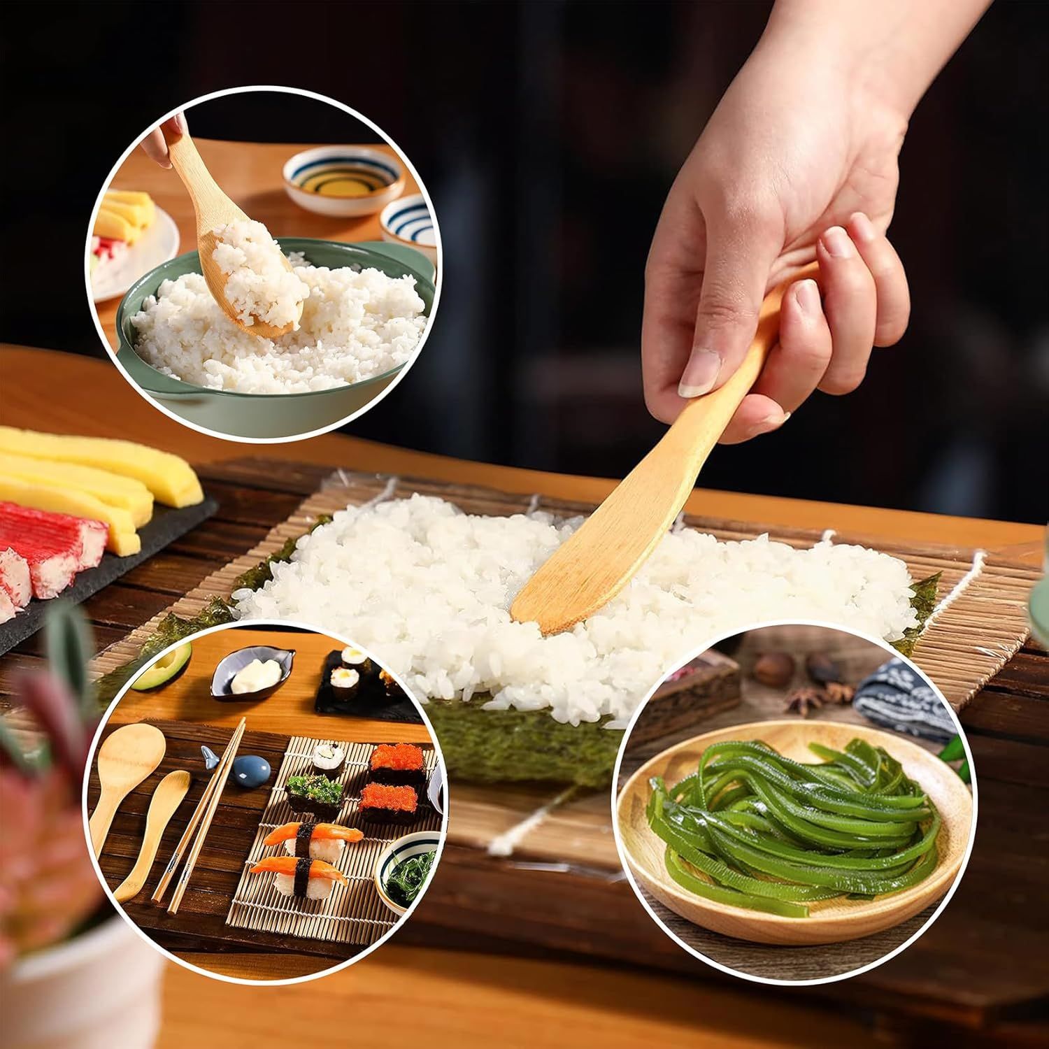 SUSHI ROLLING KIT 6 PIEZAS