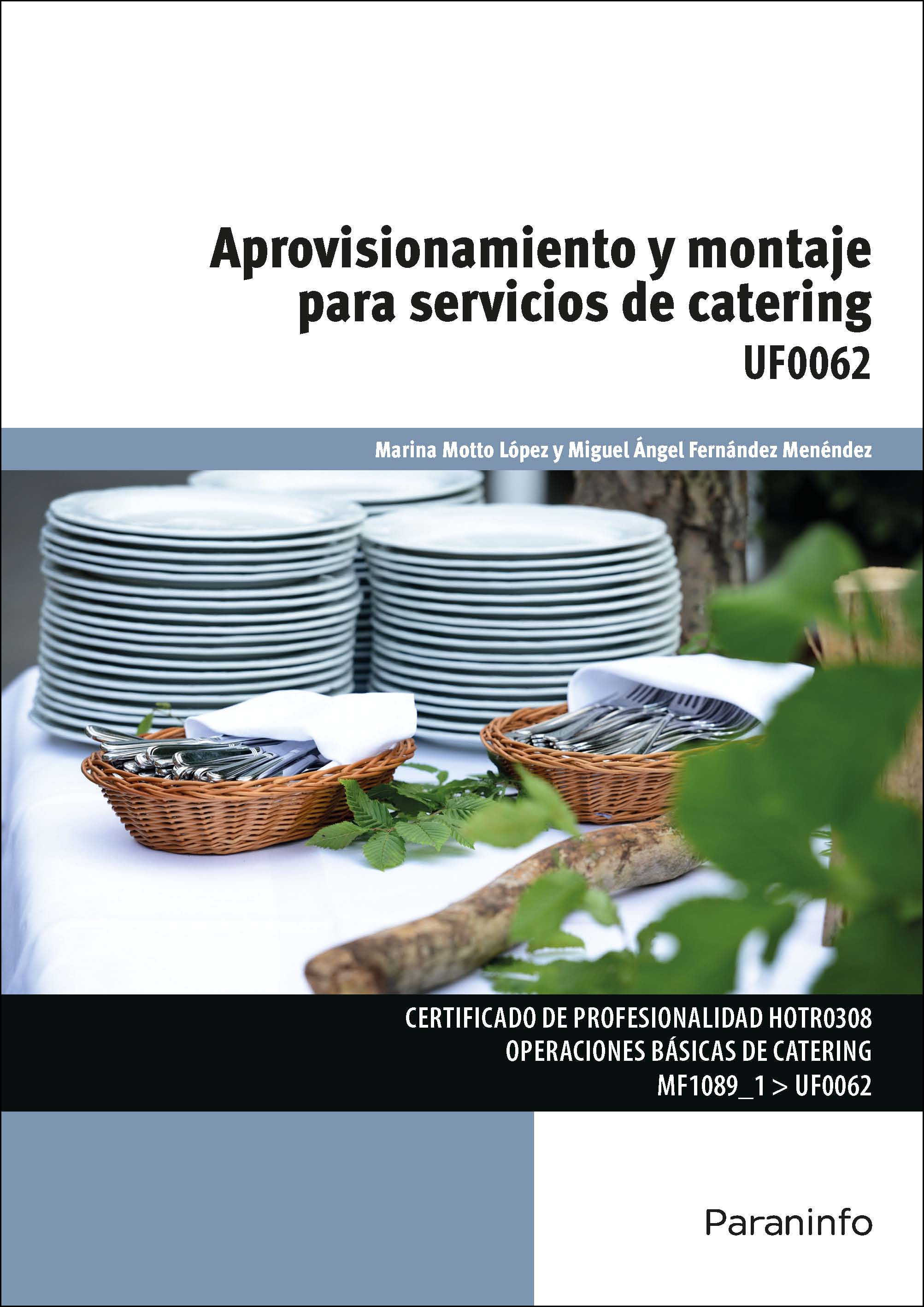 APROVISIONAMIENTO Y MONTAJE PARA SERVICIOS DE CATERING