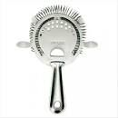 COLADOR COCTELERIA 4 PUNTAS PLATEADO