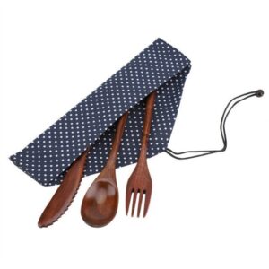 JUEGO DE CUBIERTOS MADERA JAPONES