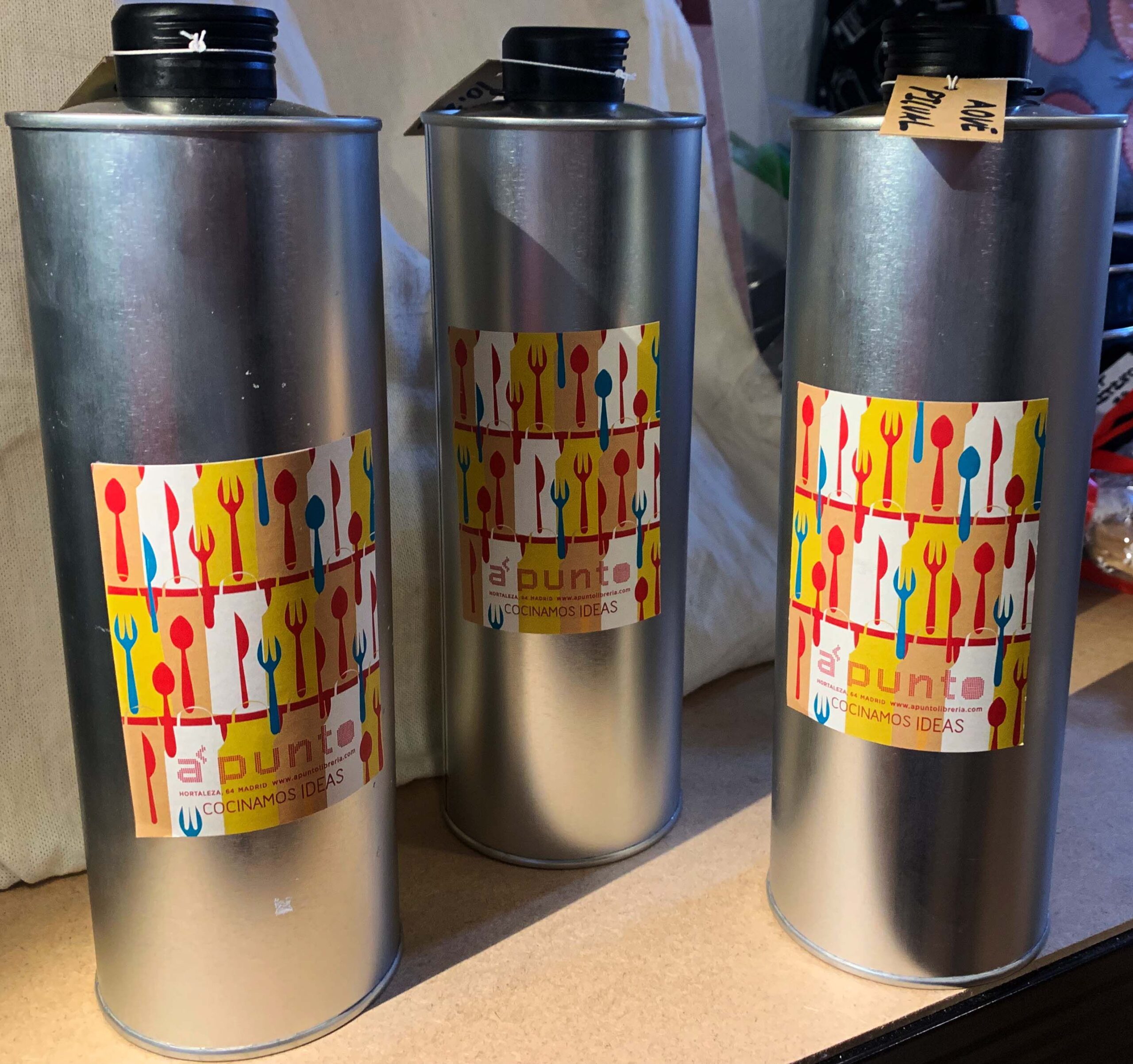 ACEITE DE OLIVA 1 LITRO LATA -ARBEQUINA